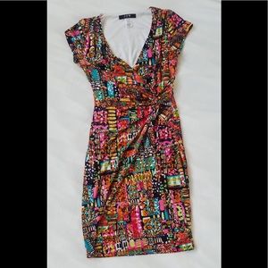 Trendy multicolor dress!